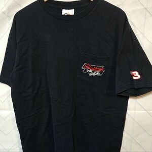 Vintage 90s Dale Earnhardt Sr NASCAR Pocket Tee Winner's Circle L